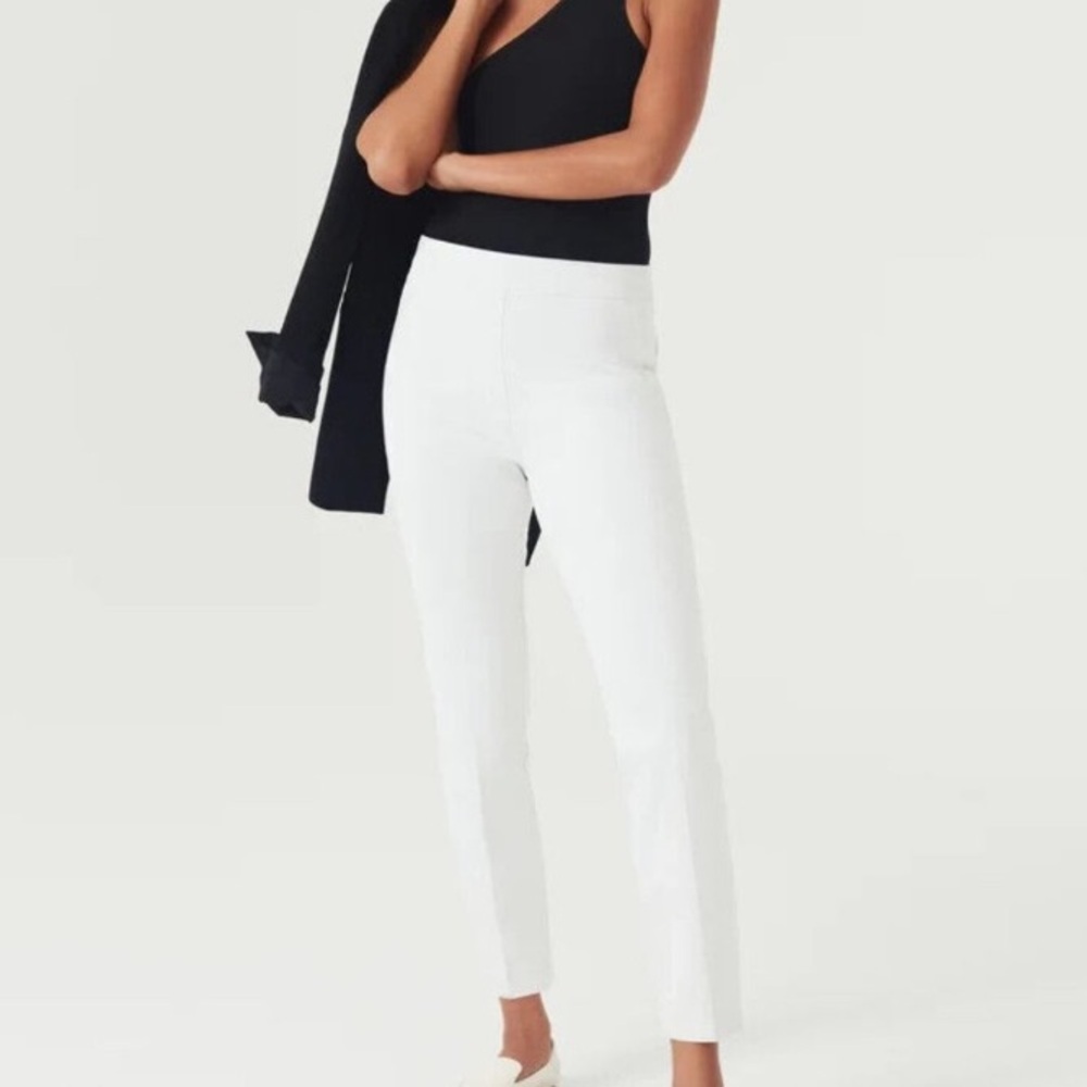 Spanx On The Go Ankle Slim Straight Jeans